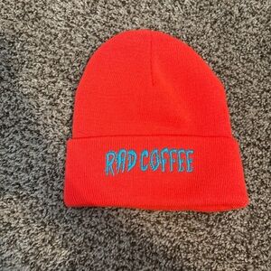 Rad Coffee Orange/ Blue Beanie